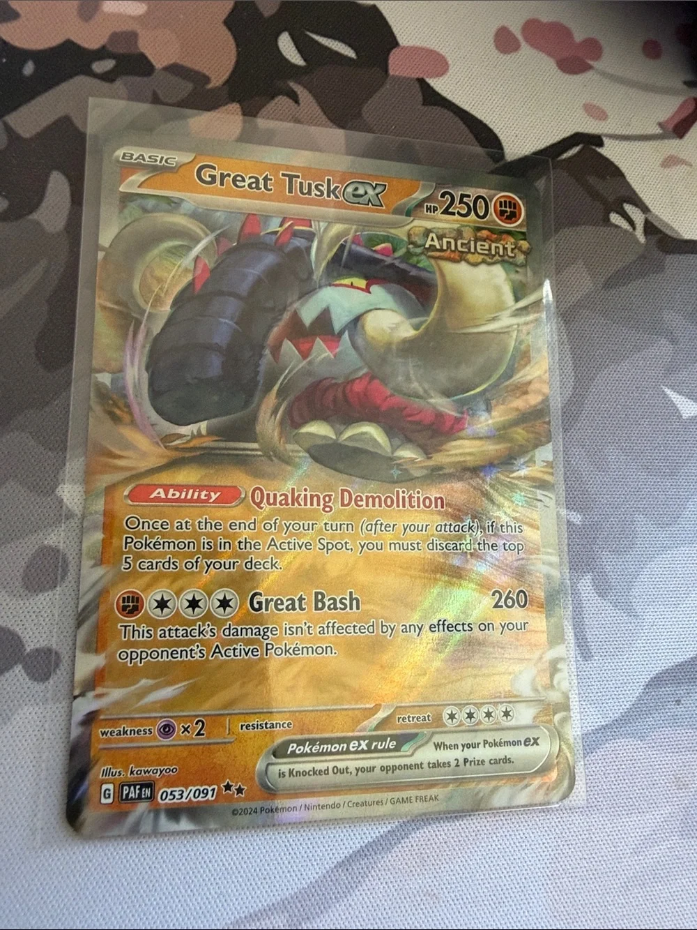 Paldean Fates Pokémon Holo ex Card Lot ✨ | 4 Cards ✨5/$25✨